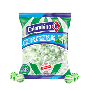 Colombina Jumbo Spearmint Balls 120ct